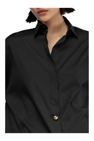 Black cotton blouse SEMI COUTURE | Y5WK06Y690